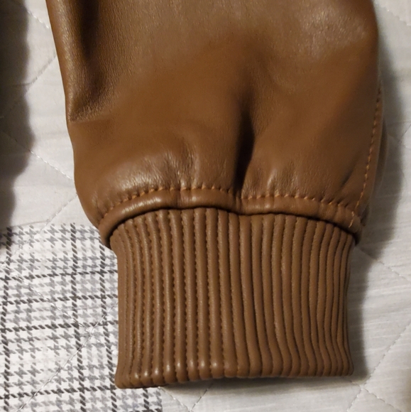 Brand new Boss leather bomber Jacket (Malban)Size 52 Read end of description - Picture 8 of 16